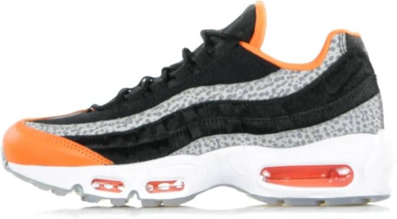 Nike Lage Schoen in Zwart Graniet Oranje Multicolor Heren