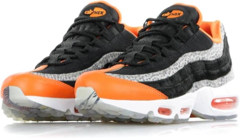 Nike Lage Schoen in Zwart Graniet Oranje Multicolor Heren