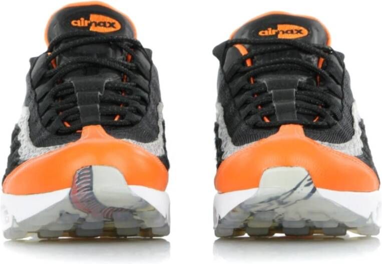 Nike Lage Schoen in Zwart Graniet Oranje Multicolor Heren