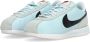 Nike Cortez Dames Schoenen Blauw Maat: 38.5 Nylon Foot Locker - Thumbnail 4