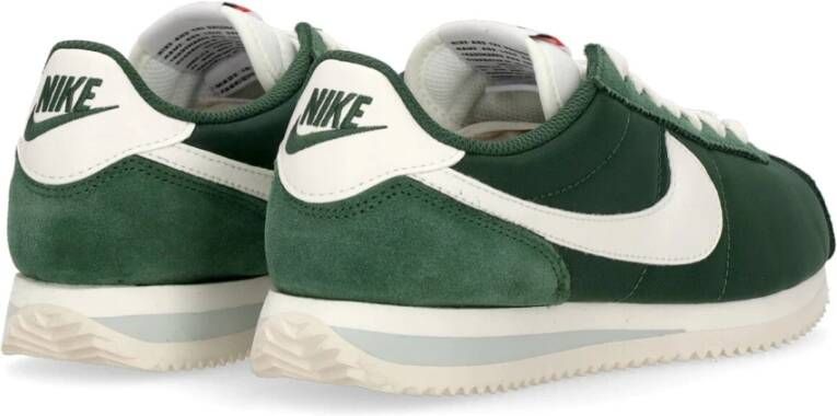 Nike Lage Schoen Vetersluiting Licht Zilver Green Heren