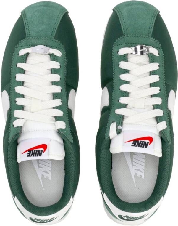 Nike Lage Schoen Vetersluiting Licht Zilver Green Heren