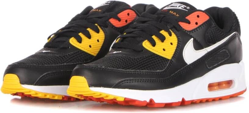 Nike Lage Schoen Zwart Wit Sneakers Air Max 90 Black Heren