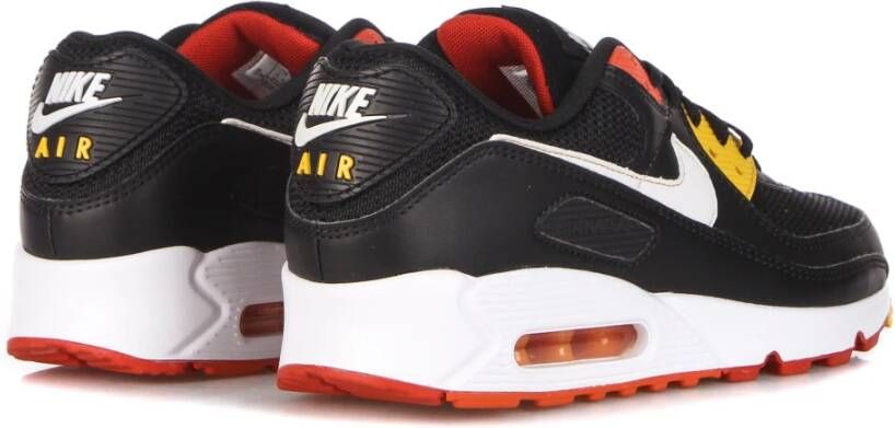 Nike Lage Schoen Zwart Wit Sneakers Air Max 90 Black Heren
