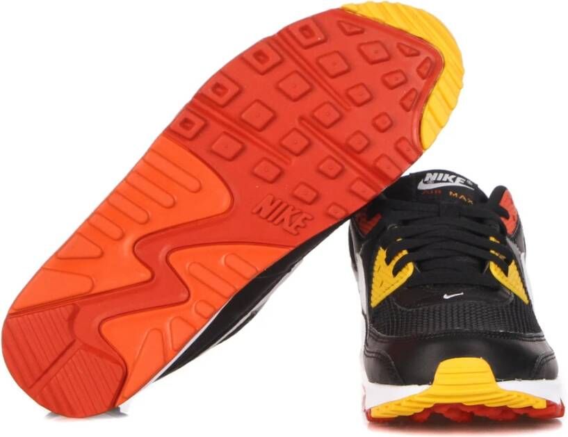 Nike Lage Schoen Zwart Wit Sneakers Air Max 90 Black Heren