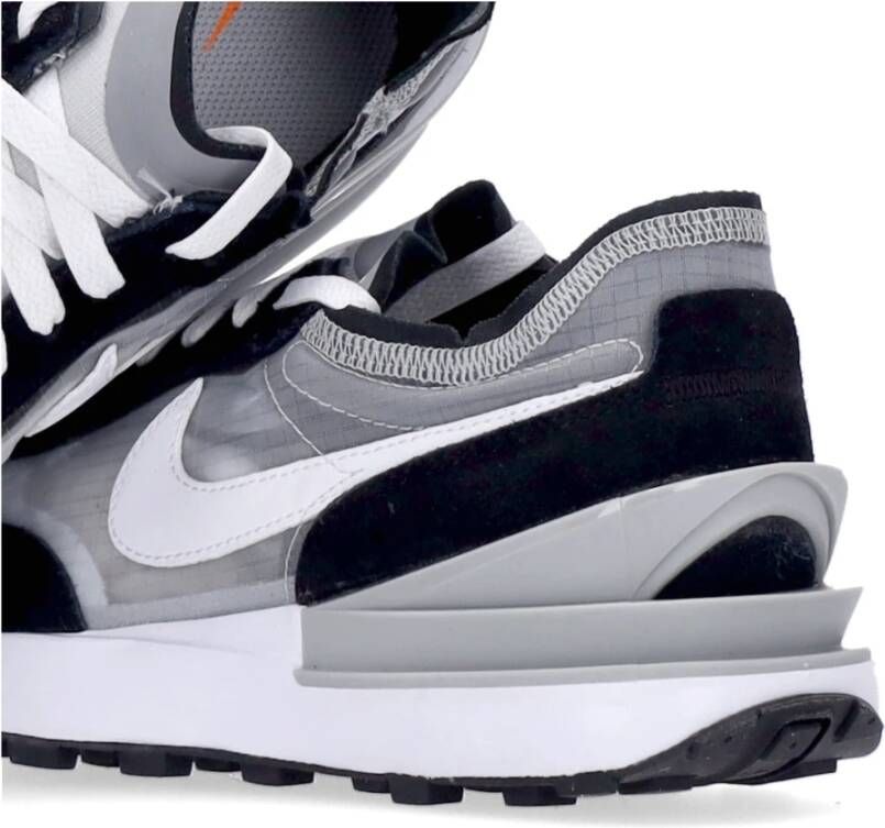 Nike Lage Sneaker Grijs Fog Mesh Suède