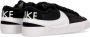 Nike Lage Sneaker Zwart Wit Oranje Black Dames - Thumbnail 5
