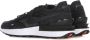 Nike Lage Sneaker Zwart Wit Oranje Wafel Stijl Black Heren - Thumbnail 11