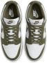 Nike WMNS Dunk Low Medium Olive White Medium Olive-White DD1503-120 Schoenen Sneakers Groen Green - Thumbnail 20