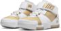 Nike LeBron Zoom 2 II Maccabi Heren Basketbalschoenen Sneakers schoenen Wit-Gold DJ4892 - Thumbnail 3