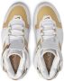 Nike LeBron Zoom 2 II Maccabi Heren Basketbalschoenen Sneakers schoenen Wit-Gold DJ4892 - Thumbnail 5