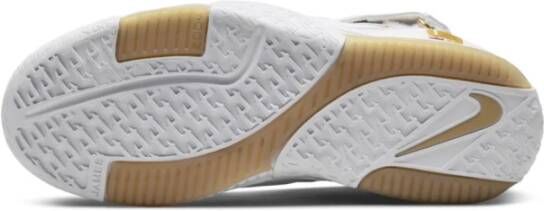 Nike LeBron II Wit Goud Sneakers White Heren