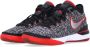 Nike Zoom Lebron Nxxt Gen Bred Black White-Black-University Red - Thumbnail 4