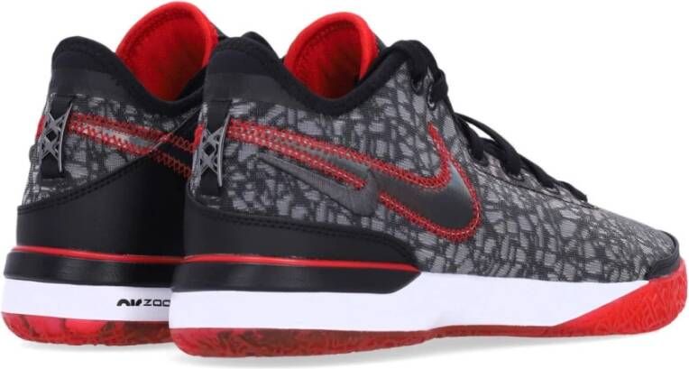 Nike Zoom Lebron Nxxt Gen Bred Black White-Black-University Red - Foto 5