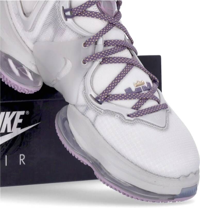 Nike Lebron XIX Basketbalschoen Phantom Paars Purple Heren