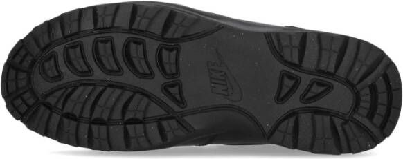 Nike Leren hoge laars Zwart Gunsmoke Black Heren