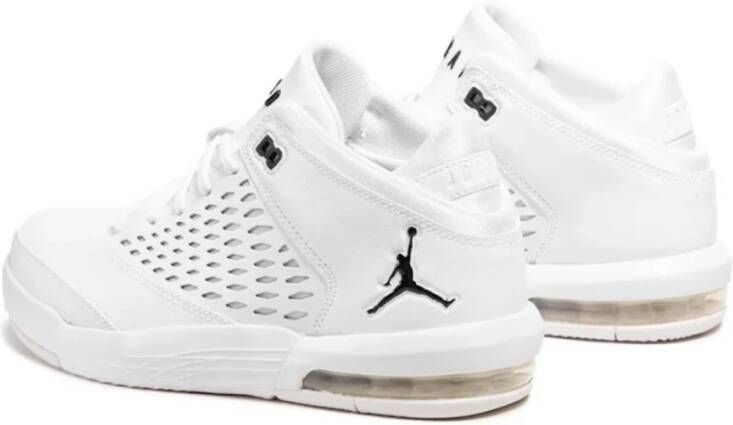 Nike Leren Jordan Flight Origin 4 Sneakers White Heren