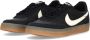 Nike Leren Lage Schoen Zwart Wit Geel Black Heren - Thumbnail 4
