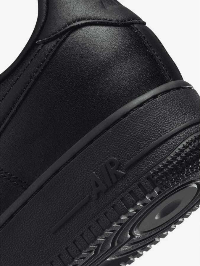 Nike Leren Sneakers voor Heren Black Heren