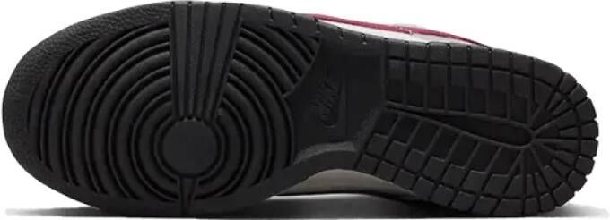 Nike Licht Ivoor Roodhout Sneakers