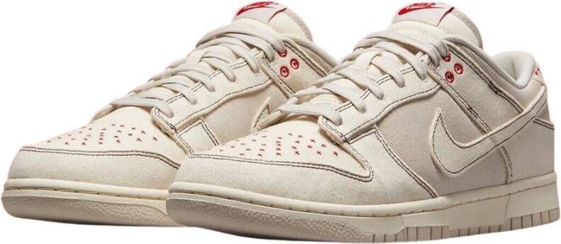 Nike Licht Orewood Bruin Sashiko Sneakers Beige Heren