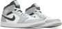 Jordan 1 Mid Schoenen Grijs Maat: 42.5 Leer Synthetisch Foot Locker - Thumbnail 13