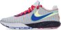Nike Lebron 20 Message In A Bottle Light Silver Hyper Royal-Lemon Chiffon - Thumbnail 3