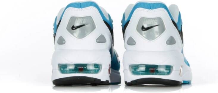 Nike Lichte lage schoen in wit zwart blauw voor mannen Multicolor Heren