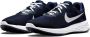 Nike Revolution 6 Next Nature hardloopschoenen donkerblauw wit grijs blauw - Thumbnail 8