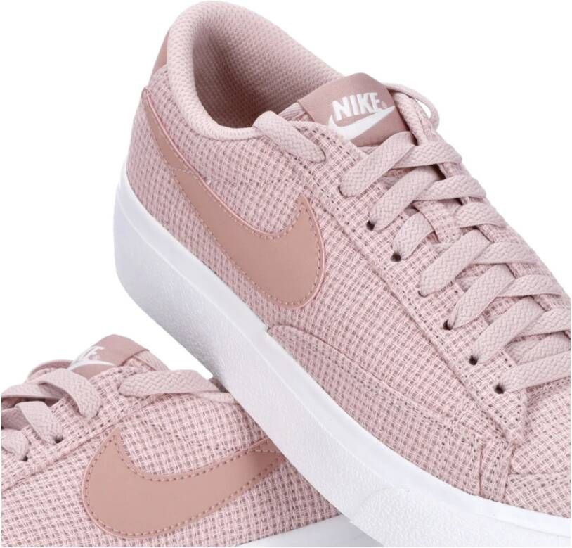 Nike blazer low platform ess in de kleur roze - Foto 7