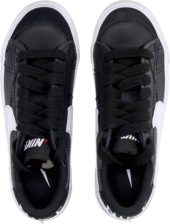 Nike Lage Sneaker Zwart Wit Oranje Black Dames