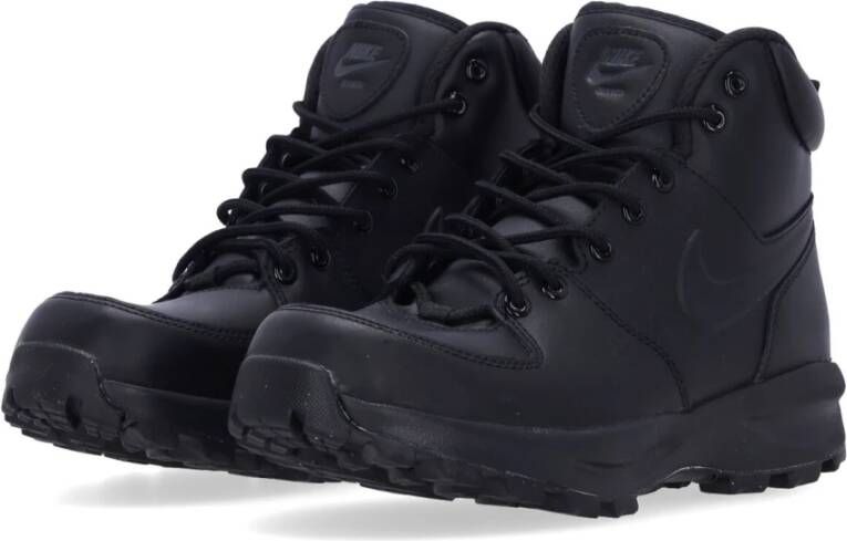 Nike Manoa Leather Boot Zwart Black Heren