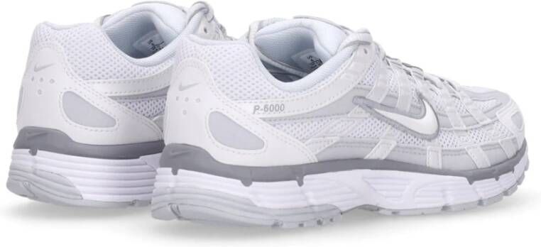 Nike Metallic Lage Schoen met Vetersluiting White Dames