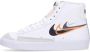 Nike Blazer Mid '77 Basketball Schoenen white black bright mandarin medium ash maat: 46 beschikbare maaten:42 43 44.5 45 46 - Thumbnail 6