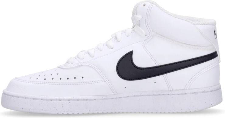 Nike Mid Next Nature Sneaker Wit Zwart White Heren