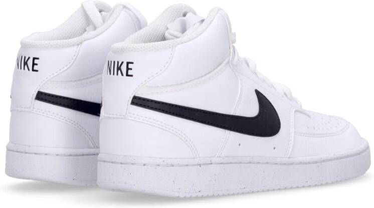 Nike Mid Next Nature Sneaker Wit Zwart White Heren