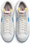 Nike Blazer Mid Pro Club White Photo Blue-White-Beach - Thumbnail 11