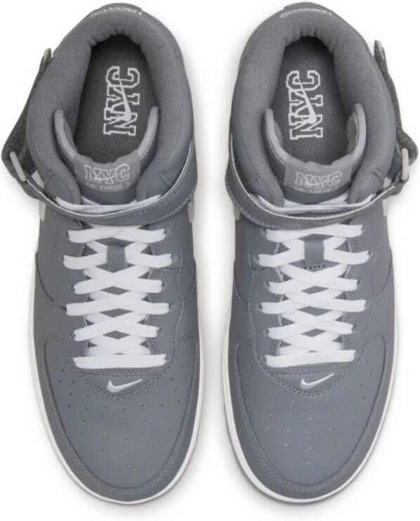 Nike Cool Grey White Jewel NYC Sneakers Gray Dames