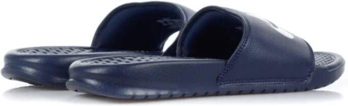 Nike Midnight Navy Pantoffels voor Mannen Blue Heren