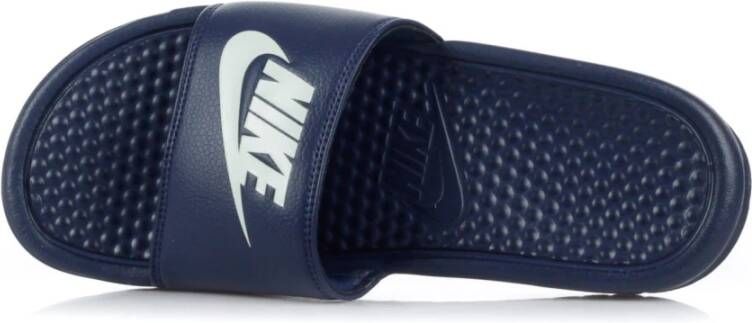 Nike Midnight Navy Pantoffels voor Mannen Blue Heren