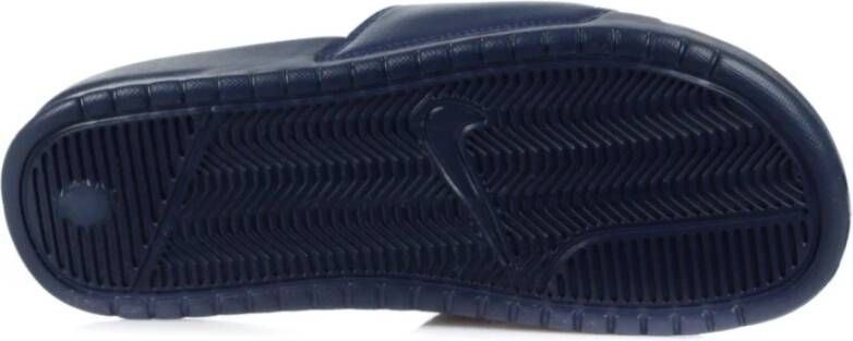 Nike Midnight Navy Pantoffels voor Mannen Blue Heren
