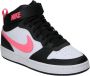 Nike Court Borought Mid 2 Zwart Sneakers Meisjes - Thumbnail 11