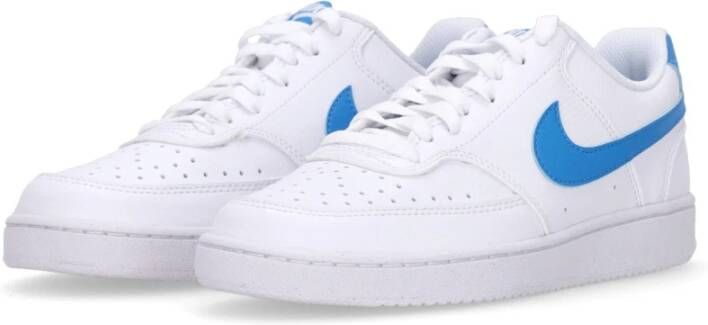 Nike Next Nature Court Vision Sneaker Wit Blauw White Heren