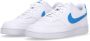Nike Next Nature Court Vision Sneaker Wit Blauw White Heren - Thumbnail 6