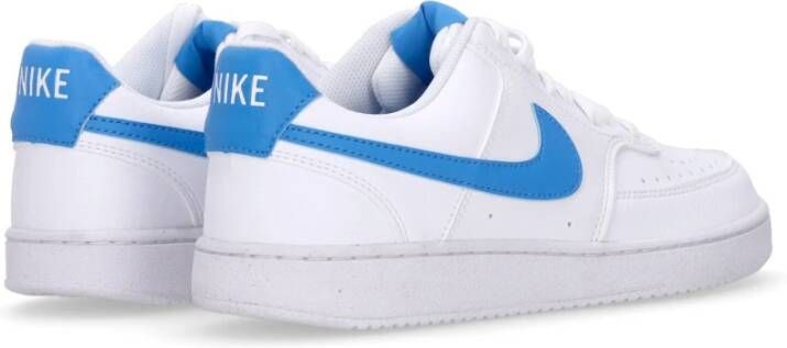 Nike Next Nature Court Vision Sneaker Wit Blauw White Heren