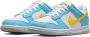 Nike Homer Simpson Dunk Low Sneakers Blauw Dames - Thumbnail 4