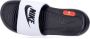 Nike Victori One Slide Mix Heren Slippers en Sandalen White Mesh Synthetisch Foot Locker - Thumbnail 3