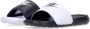 Nike Victori One Slide Mix Heren Slippers en Sandalen White Mesh Synthetisch Foot Locker - Thumbnail 7