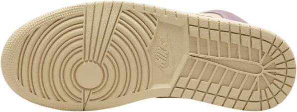 Nike Pastel AJ1-geïnspireerde Mid-Top Sneakers