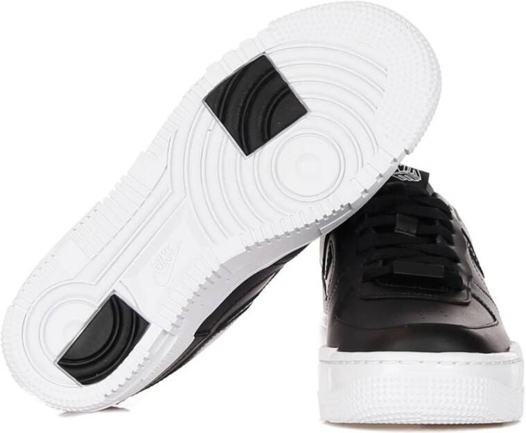 Nike Pixel Lage Sneakers Zwart Wit Black Dames